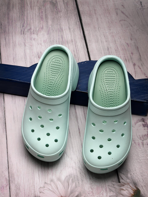 Empress Chic Heeled Clogs for Women