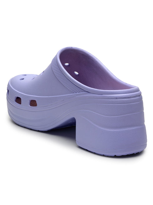 Empress Chic Heeled Clogs for Women