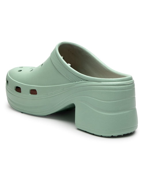 Empress Chic Heeled Clogs for Women