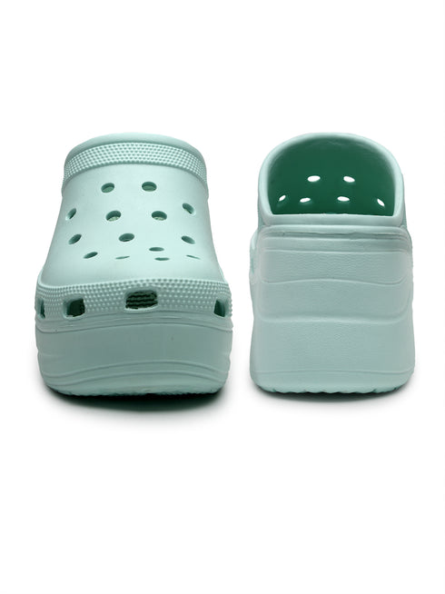 Empress Chic Heeled Clogs for Women