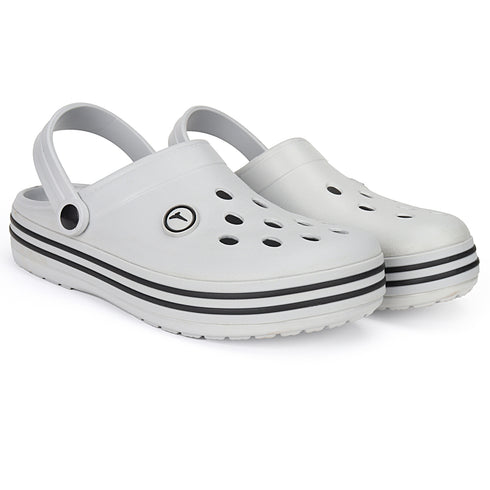 CLOGS-001 Solid Color Comfortable Clogs for Men