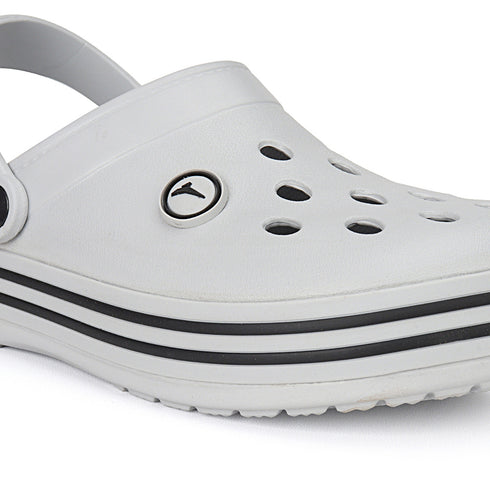 CLOGS-001 Solid Color Comfortable Clogs for Men