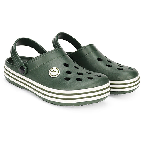 CLOGS-001 Solid Color Comfortable Clogs for Men