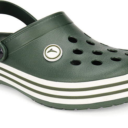 CLOGS-001 Solid Color Comfortable Clogs for Men