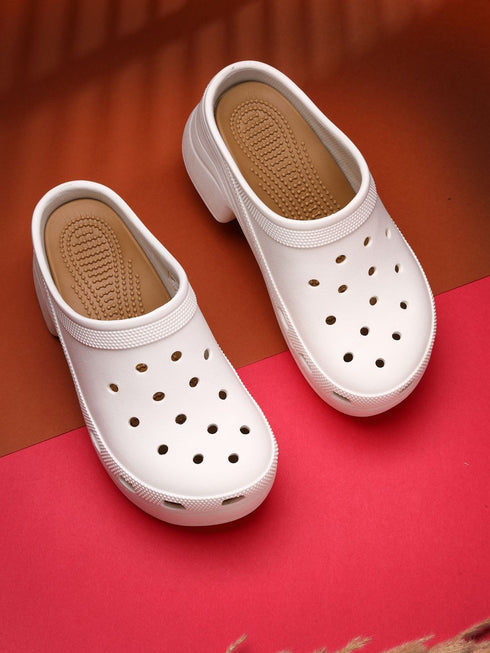 Empress Chic Heeled Clogs for Women